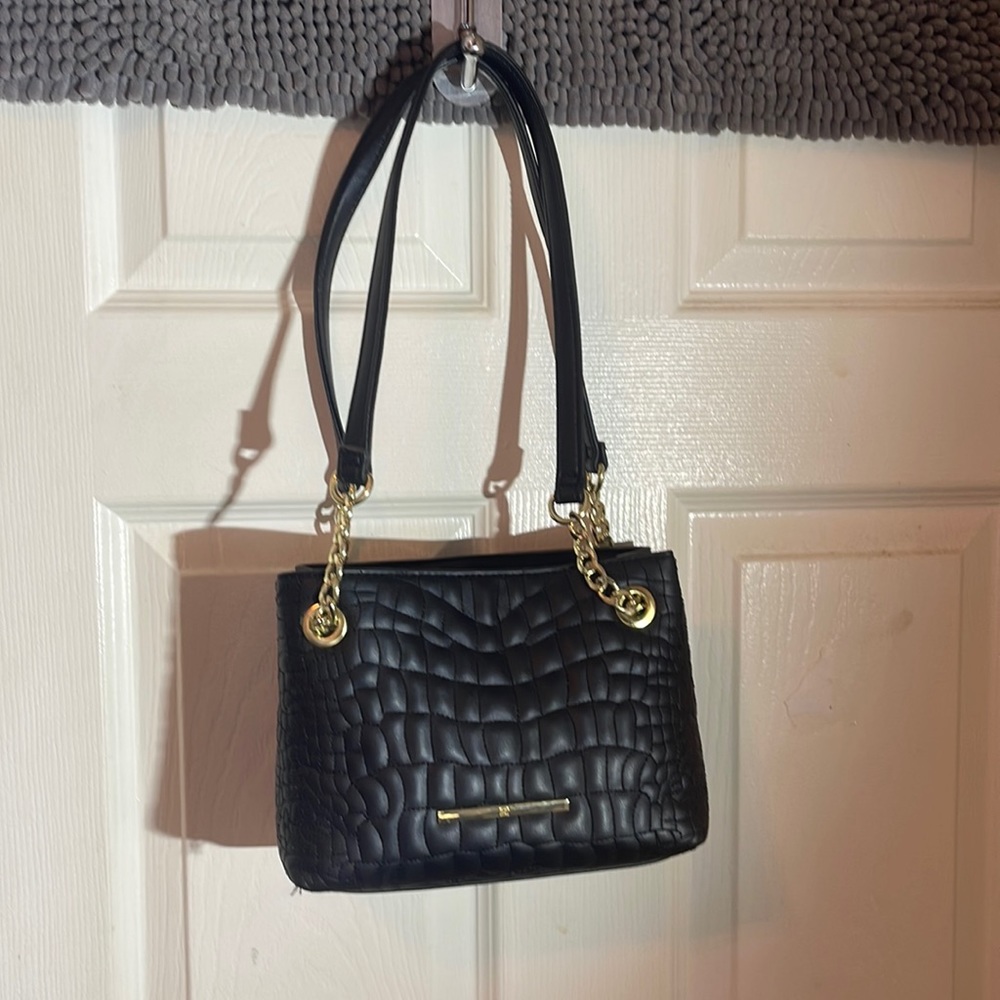Black leather brand new ladies purse, by Liz Claiborne